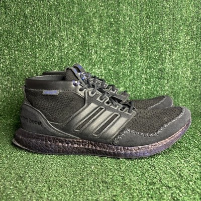 Adidas Ultraboost rLEA Lab Mid Top Primegreen Winterized Sneaker Black Mens 11.5