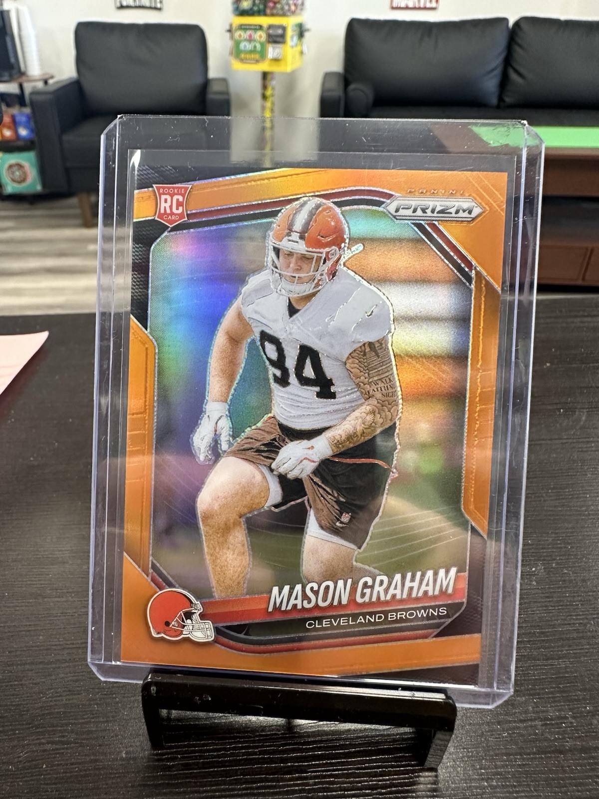 2025 Panini Prizm Football Mason Graham Orange Rookie /249 #354 AT