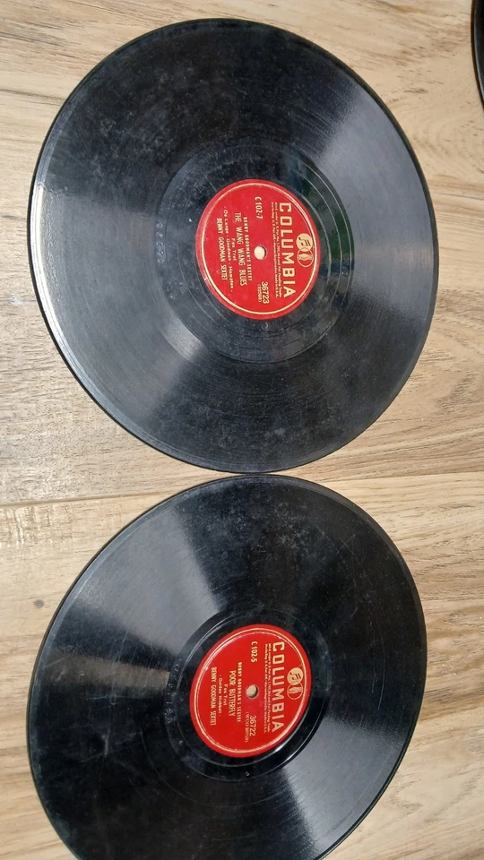 Columbia Record 78rpm 10" Lot Of 24 Benny Goodman Harry James Dinah Shore N More Foto 4 de 4