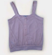 LOFT Womens Sz Small Pink Knit Tank Top