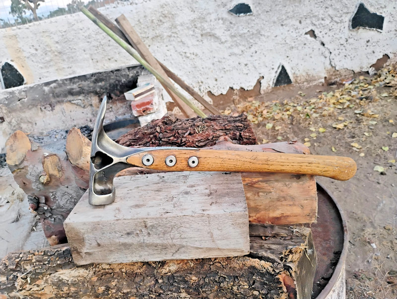 Rare Vintage HART WOODY Framing Hammer HW22 Stainless Pat.Pending