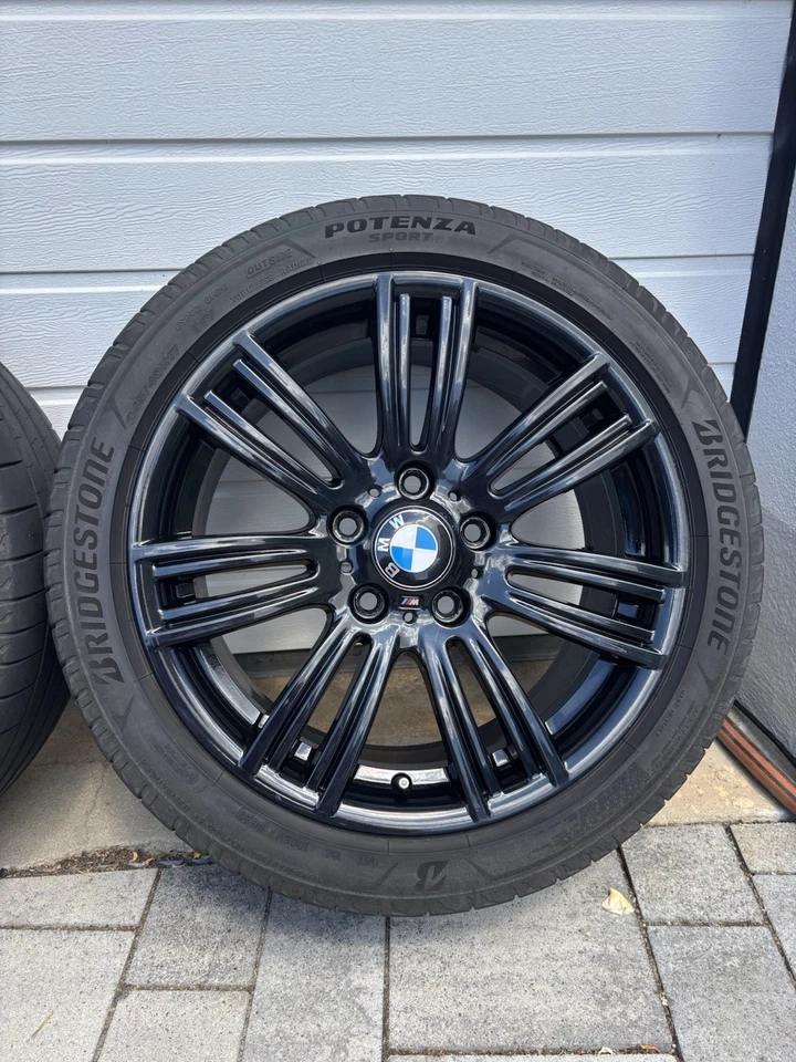 Original BMW M-Felgen Styling 383M Komplettradsatz mit Bridgestone Potenza Sport - Bild 3 von 4