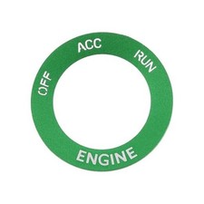 Engine Start Stop Ignition Button Cover Decal Interior Trim Sticker for Dodge