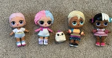 LOL Surprise! 3 Girls, 1 Boy Mini Doll 3” Figures & Owl MGA Entertainment LOT
