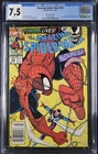 Amazing Spider-Man #345 (1991) CGC 7.5 WHITE — Newsstand | Venom & Kasady