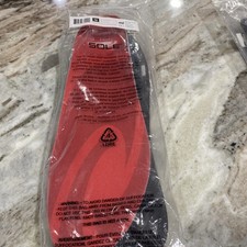 SOLE Active Medium Orthotic Insoles Men Heat Moldable Arch Support New Box Sz 16