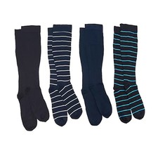 Legacy Women's 4-pack Compression Trouser Socks Black/Navy