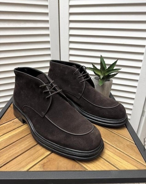 Men Kenzo Heels Brown Suede 45
