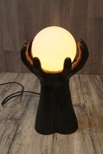 Vintage Tischlampe Goebel H&auml;nde H&ouml;he ca. 33,5cm