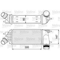 Valeo 818583 LadeluftküHler FüR Citroen Peugeot Fiat Scudo C8 Jumpy 807 Expert