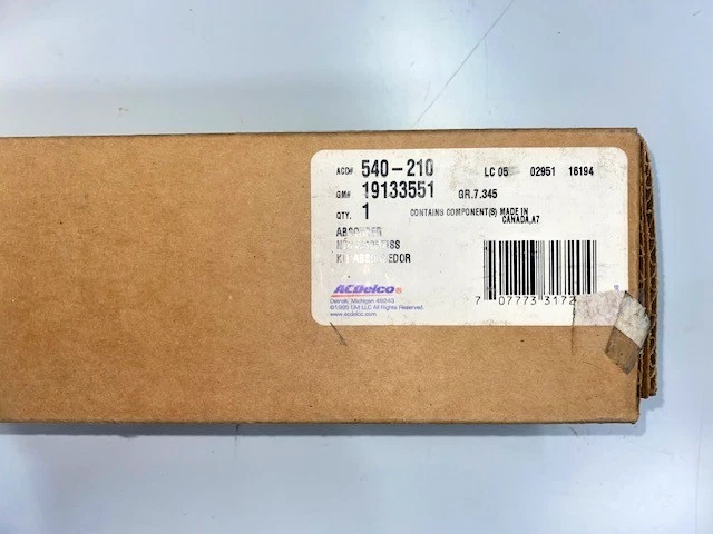 Amortiguador delantero GM 2006-2010 ORIGINAL, PIEZA OEM NUEVA, NÚMERO DE PIEZA 19133551 Foto 3 de 4