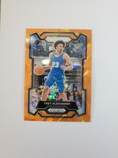 2024 PANINI DRAFT PICKS ORANGE ICE PRIZM RC TREY ALEXANDER #85