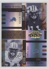 2005 Playoff Honors Class Reunion Holofoil 71/100 Kevin Jones Roy Williams 3gb