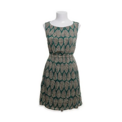Paper plane, Kleid, Größe: S/M, Grün/Mehrfarbig, Polyester, Schlangenhaut #I2Q