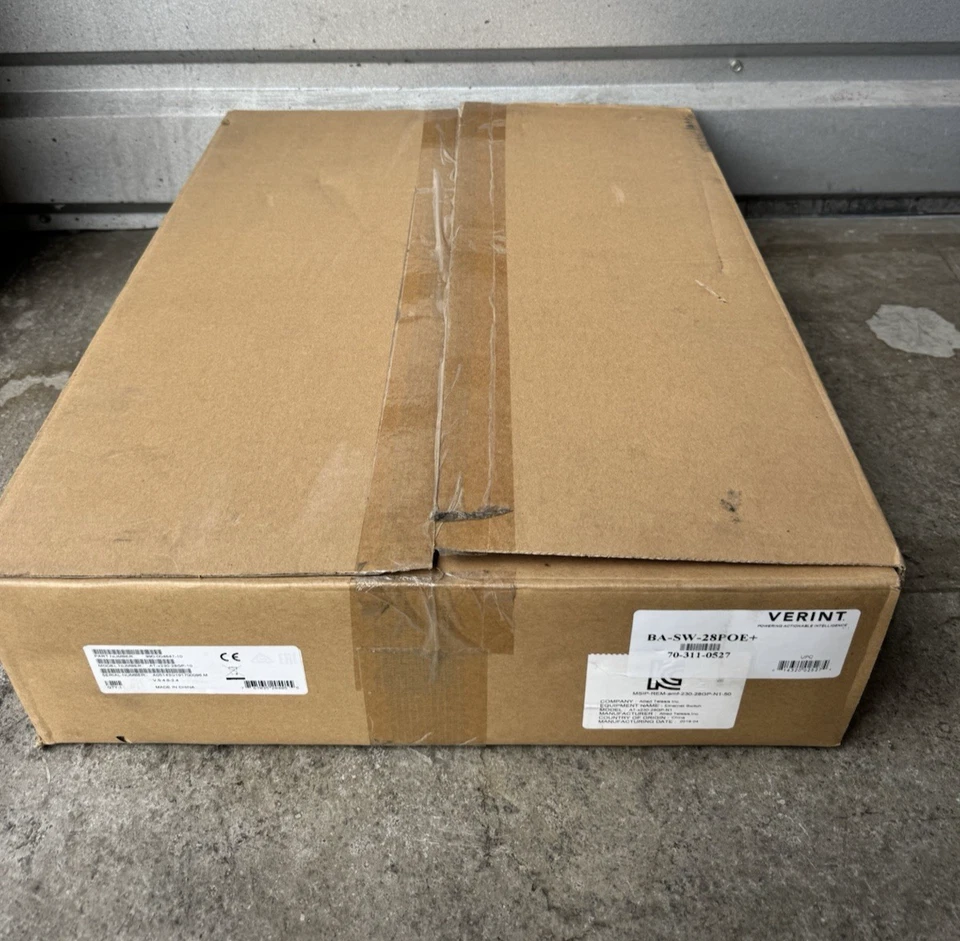 SEALED NEW VERINT BA-SW-28POE+ ALLIED TELESIS AT-X230-28GP-10 EDGE SWITCH - Image 3 of 4