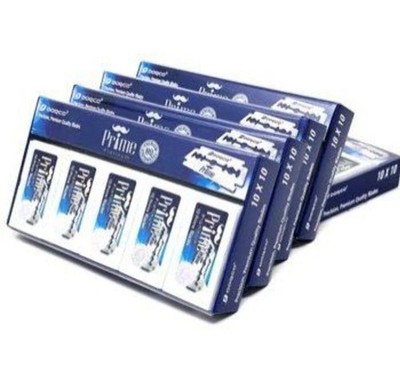 Dorco Prime Platinum Double Edge Stainless Steel Razor Blades 5 Pack of 100