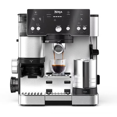 Ninja Luxe  Café Essential Serie Kaffeemaschine ES501 schwarz/edelstahl