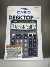 Casio DJ120D Calculator