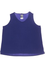 Sara Lindholm Top Damen Trägertop Tanktop Unterhemd Gr. EU 58 Blau #aumwq5y