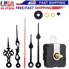 DIY Clock Parts Movement Quartz Mechanism Wall Replacement Repair Tool Hands Kit