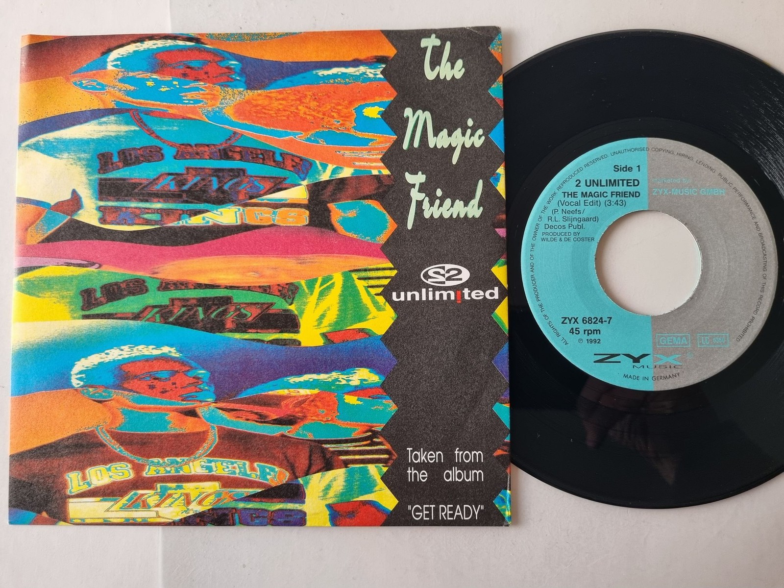 2 Unlimited - The Magic Friend 7'' Vinyl Germany