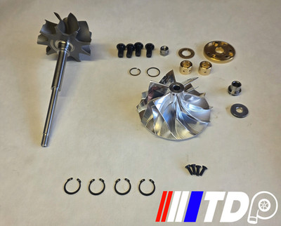 00-04 LB7 Duramax 6.6 Rebuild Kit with Upgrade Billet Wheel and 9 Blade Turbine