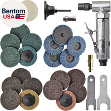 14 Inch Angle Air Die Grinder With 22 Pcs 2-inch Roll Lock Sanding Discs Polis 14 Inch Angle Air Die Grinder With 22 Pcs 2-inch Roll Lock Sanding Discs Polis
