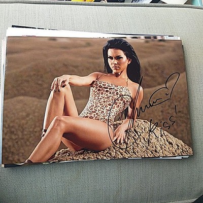 INNA, original signed photo in 20x27 cm (NST) ROMANIA- MEGA SEXY