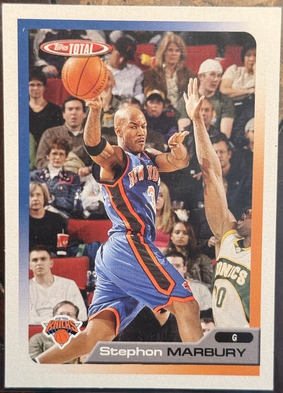 2005-06 Topps Total - Stephon Marbury #86