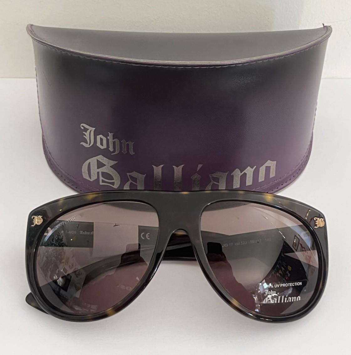 Lunettes de soleil femme John Galliano JG17 contre l'éblouissement