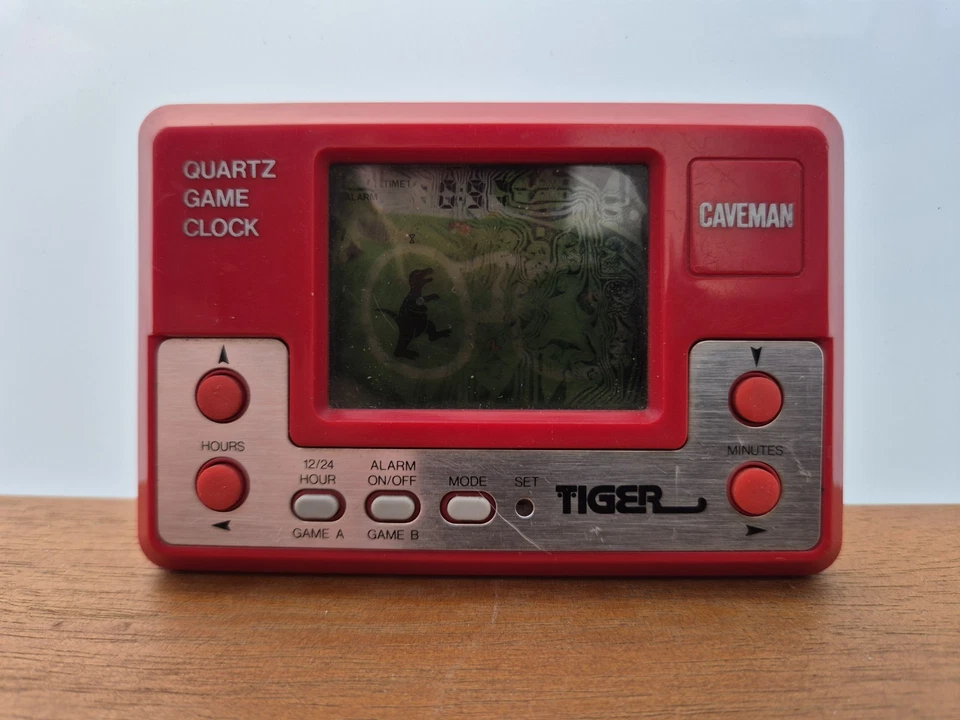 Tiger Electronics Handheld Caveman - Retro Games - LCD - 1982 - Vintage Toys - Bild 2 von 4