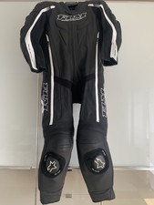 Motorrad Lederkombi FLM, 1- Teiler, Größe 54, Ungetragen Neuwertig