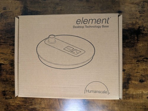 Humanscale Element Desktop Technology Base Power Outlet Hub Stand NIB - Picture 4 of 7