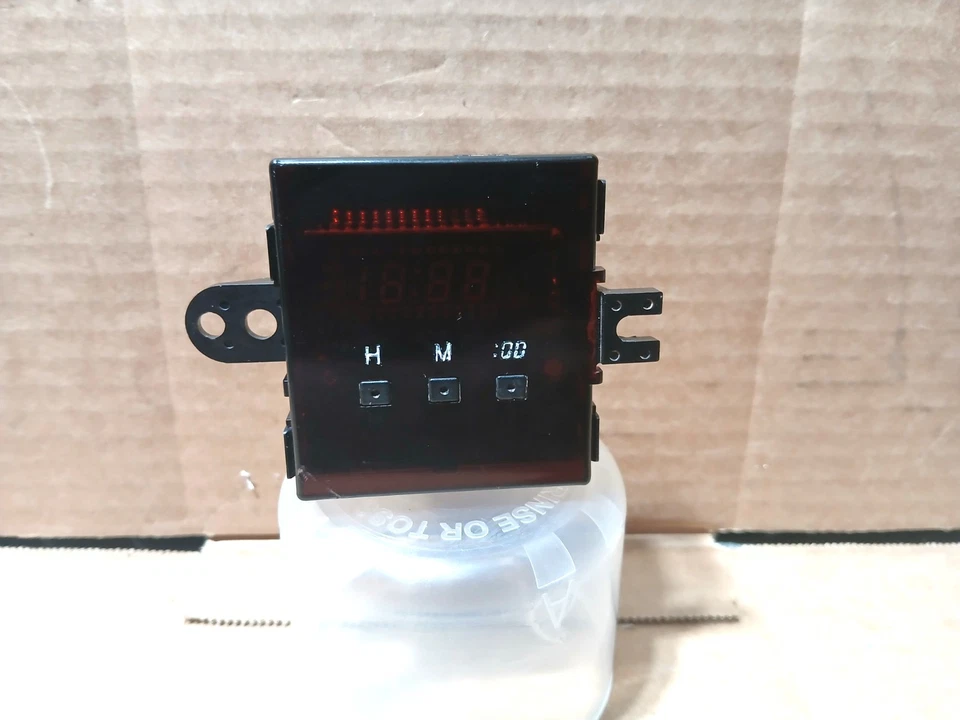 RELOJ DE TIEMPO DIGITAL Y ENCHUFABLE PARA TABLERO DELANTERO DE FÁBRICA TOYOTA TACOMA 1998-2004 OEM Foto 4 de 4