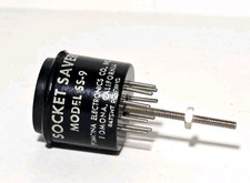 1 Pomona 9 Pin Vacuum Tube Test Socket Saver Adapter Model SS-9 - Tested