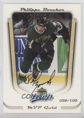 2005-06 Upper Deck MVP MVP Gold 59/100 Philippe Boucher #135 4gd