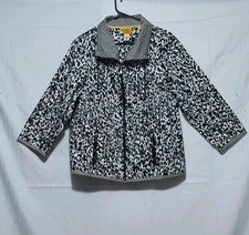 Ruby Rd. Woman 16W Plus Black/White Leopard A...