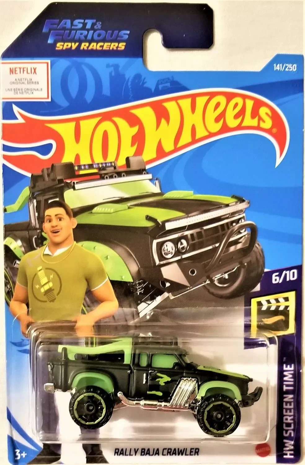 Hot Wheels - 2021 HW Screen Time 6/10 Rally Baja Crawler 141/250 (BBGTC72)
