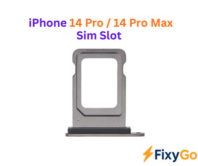 iPhone 14 Pro / 14 Pro Max SIM Karten Slot Halter Ersatz SIM Tray Lila