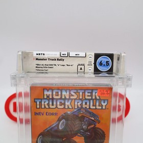 NES Nintendo Game MONSTER TRUCK RALLY - WATA GRADED 6.5 A! NEW & Factory Sealed!
