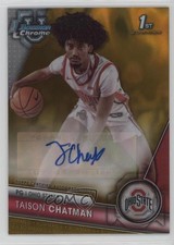 2023 Bowman U Chrome Prospect Gold Lava Refractor 26/50 Taison Chatman Auto 0a2