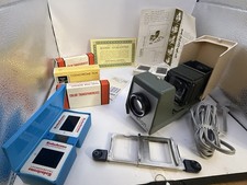 Vintage Manon Cabin 35mm Slide Projector Japan w/ Case  Accessories