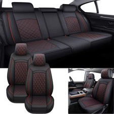 Full Set Car Seat Covers Leather For 07-23 Chevy Silverado Gmc Sierra 1500 Fuyqt Full Set Car Seat Covers Leather For 07-23 Chevy Silverado Gmc Sierra 1500 Fuyqt