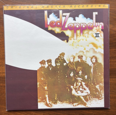 Led Zeppelin II Vinyl LP Mobile Fidelity Sound 1982, MFSL 1-065 EX all around!!!