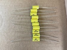 Qty 10 New .003 uf 630v Yellow Film Capacitors Guitar Tube Amp Tone 302K 3000pf
