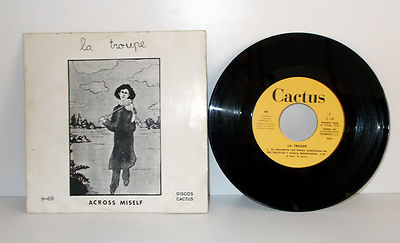 LA TROUPE - Across Miself - 7'' Single Spain 1970 VG++ VG++ Psych. Folk, Progress