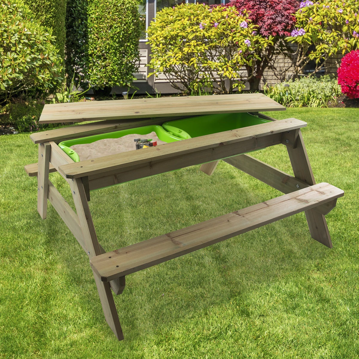 High Quality 4in1 Picnic Bench, Water, Sandpit Mud, 50 OFF