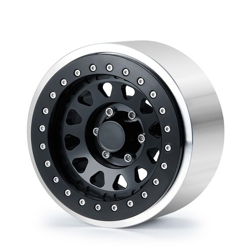 Alloy 2.9'' Beadlock Wheel Rim Wheel Hubs Tire For Axial SCX6 1/6 RC Crawler Car - Picture 46 of 83