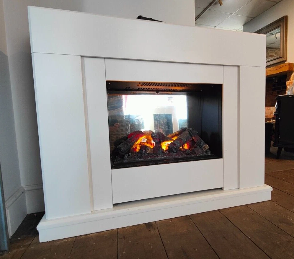 Used/ex-display electric suite, Dimplex Cavalli, 2kW fan heater, optimyst |  eBay