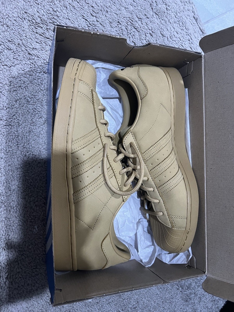 Adidas Superstar Golden Beige size 13 | eBay